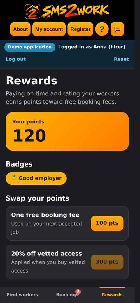 Screen: Rewards for good employers